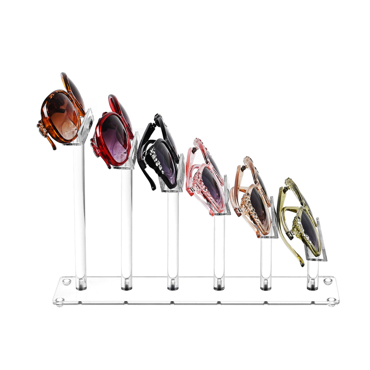 #AC-016 Acrylic 6 Tiers Eyewear Frame Stand