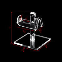 #AC-021x3  3 Pieces Set Acrylic Eyeglasses Frame Riser Display Stand