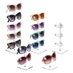 Acrylic Eyeglasses Frame Riser, 5pcs/set