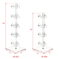 Acrylic Eyeglasses Frame Riser, 5pcs/set