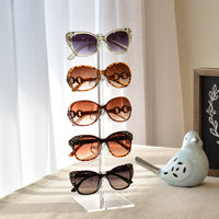 Acrylic Eyeglasses Frame Riser, 5pcs/set