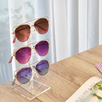 #AC-023x2 Acrylic Eyeglasses Frame Riser,2pcs/set