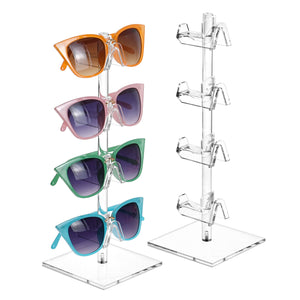#AC-024x2 Acrylic Eyeglasses Frame Riser, 4 Frames, 2pcs/set