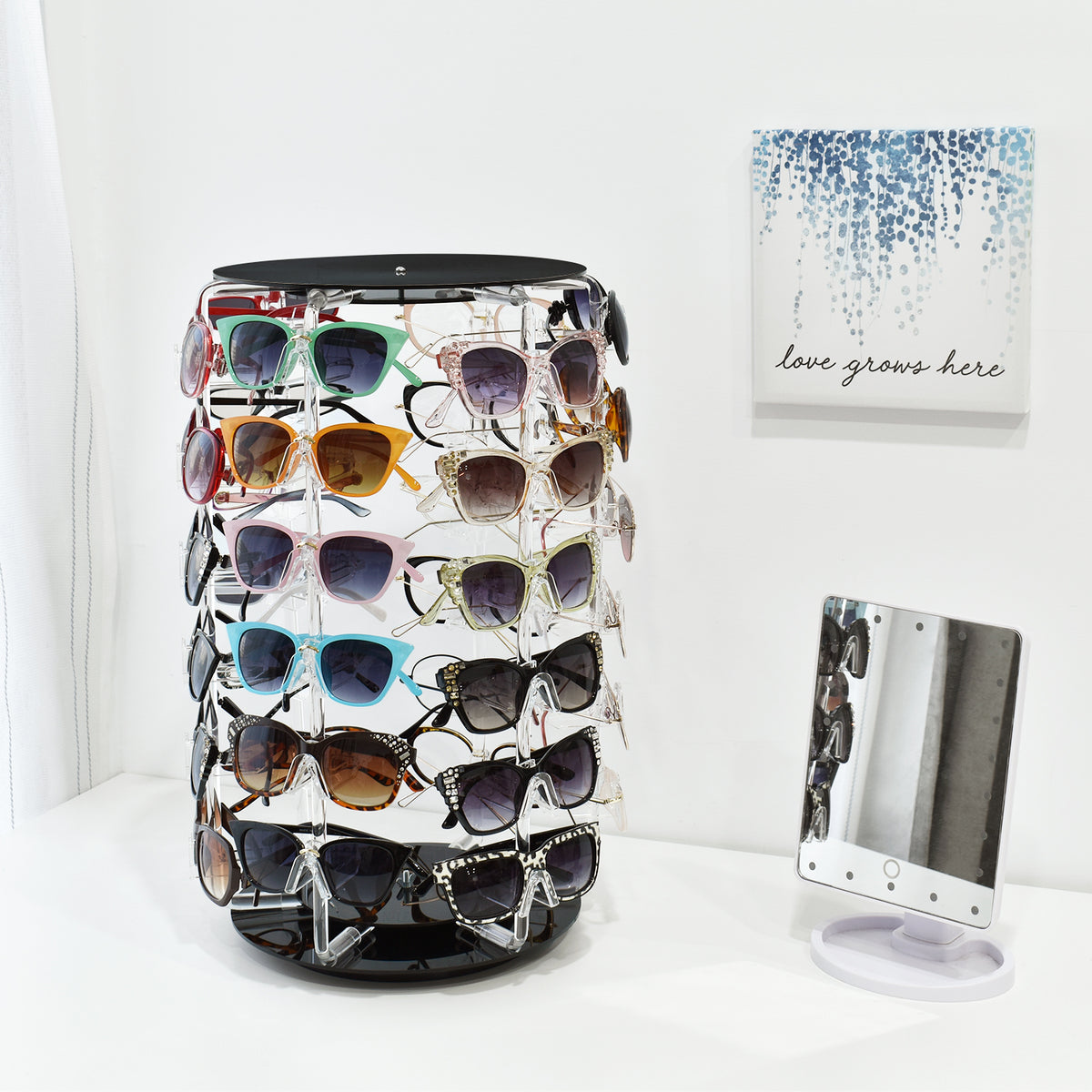 Rotating Eyewear Display | 36 Frames, 20.87"H | APEX International
