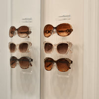 #AC-063 Acrylic Slatwall Display for 3 pairs eyeglasses