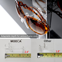 #AC-065  Acrylic Slatwall Display for 5 Eyeglass Frames