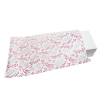 #EN-8325 Leaf Printed Paper Gift Bags 6"WX9"H