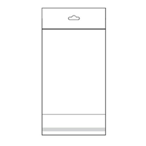 #EN616 Opp Bag Self-Adhesive Seal, 6''W X 9''L+2'' For Eyeglass Part, 100Pcs/Pk | APEX International