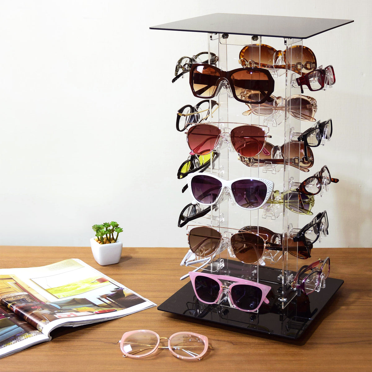 Rotating Eyewear Display | 20 Frames, 20 1/2"H | APEX International