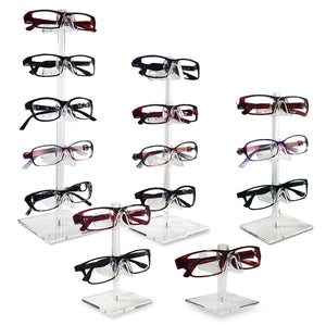 #AC-02125-S Acrylic Eyeglasses Frame Riser, 5pcs/set