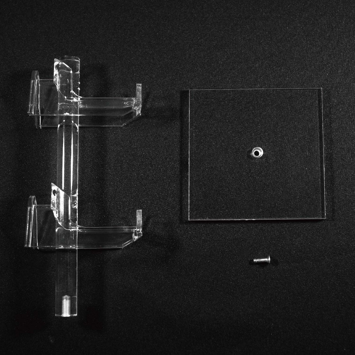two pieces 2 frames acrylic eyeglasses stands