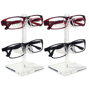 #AC-022x2 Acrylic Eyeglasses Frame Riser, 2pcs/set