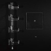 #AC-024x2 Acrylic Eyeglasses Frame Riser, 4 Frames, 2pcs/set