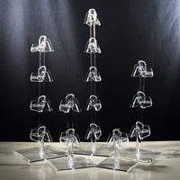 Acrylic Eyeglasses Frame Riser 2pcs/set