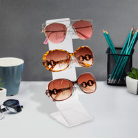 #AC-043 Acrylic Angled Eyeglasses Frame Riser