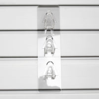 #AC-063X2 Acrylic Slatwall Display for 3 pairs eyeglasses. 2pcs/set