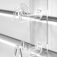 #AC-063X2 Acrylic Slatwall Display for 3 pairs eyeglasses. 2pcs/set