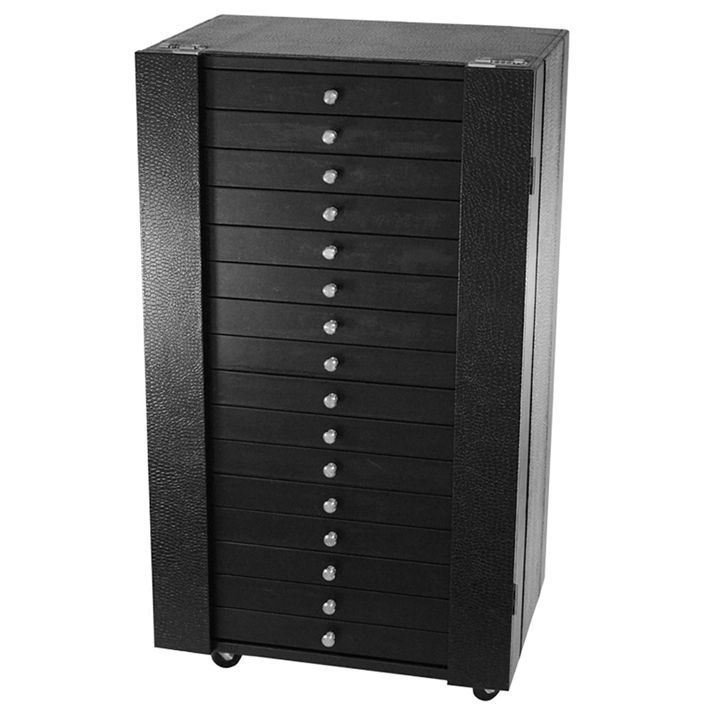 Eyewear storage cabinet