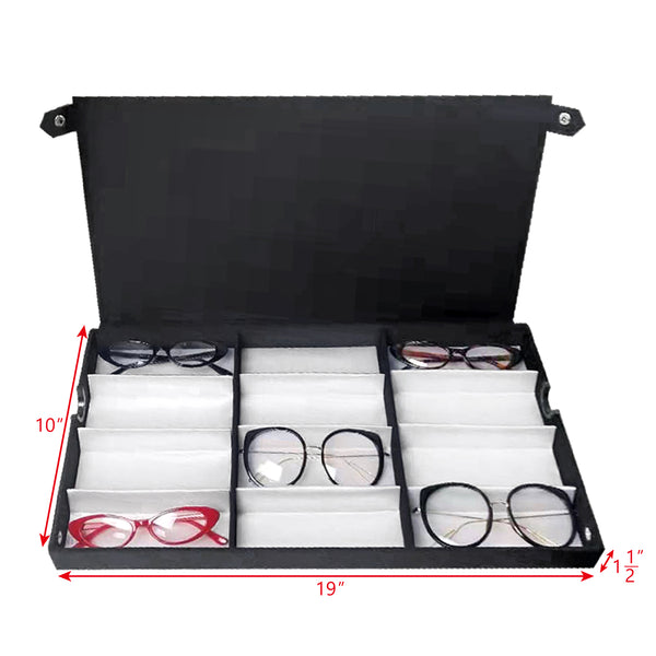 #TR-34BF Eyewear Storage And Display Case, Fabric Covered