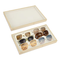 Bamboo Wood Jewelry Tray,– Perfect for Jewelry, eye-wear 