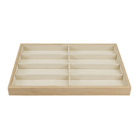 Wooden Eyeglasses Tray | 8 Frames | APEX International