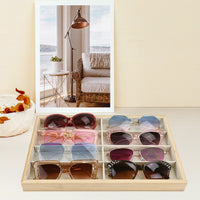 Wooden Eyeglasses Tray | 8 Frames | APEX International