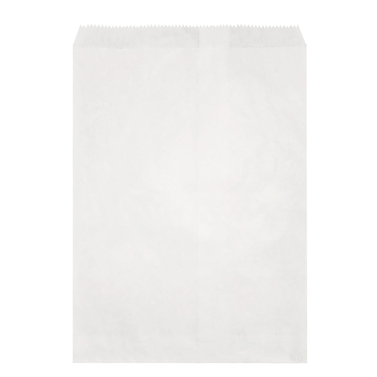 #EN007-WH Plain White Gift Bags 4"Wx6"L