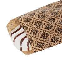 #EN025 Damask Printed Paper Gift Bags 6"W x 9''H