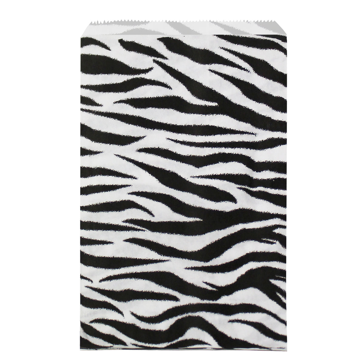#EN095 Leopard Print Paper Gift Bags 6"W x 9"H