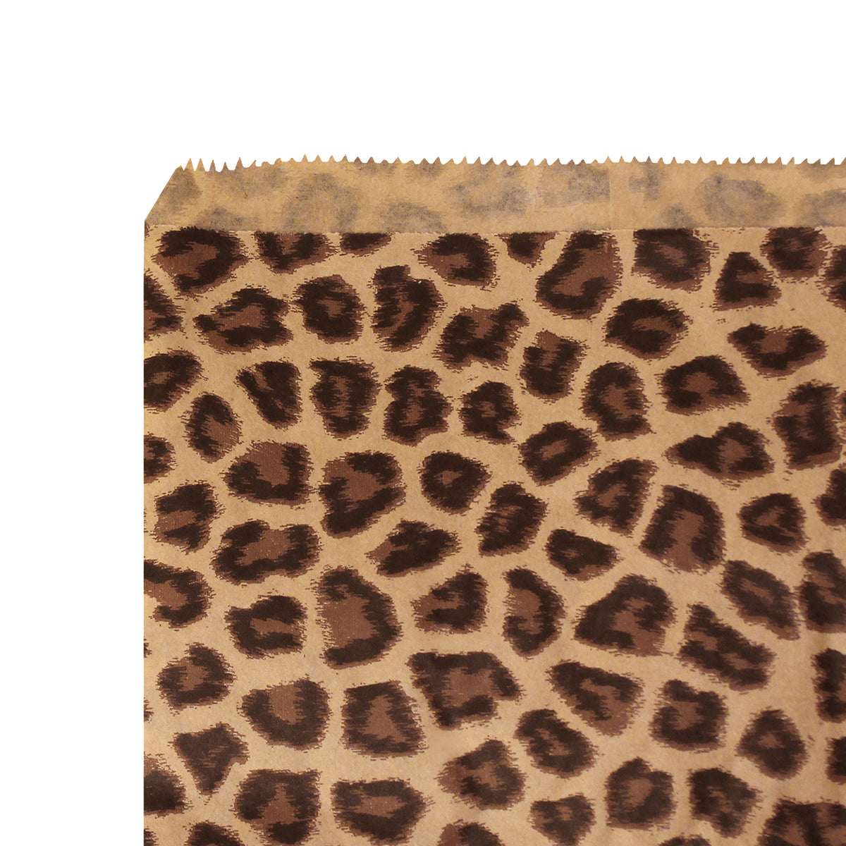 #EN195 Leopard Print Paper Gift Bags 6"W x 9"H