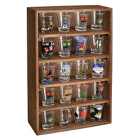 #WD5063 Wall-Mounted Freestanding Wooden 5-Shelf Rack