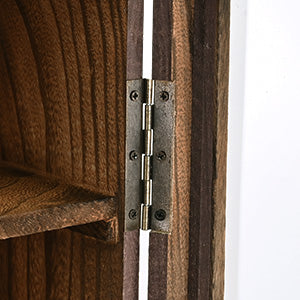 #WD8630 Wall Mounted Collectible Display Case Shadow Box with a Lock and Key