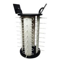 #AC-6832 Rotating Eyewear Display Stand W/Two Mirrors, 32 Frames, 17"Dia., 23"H | APEX International