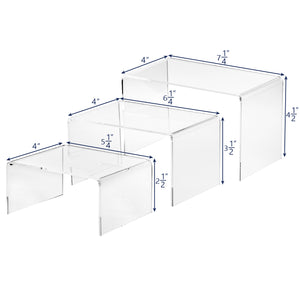 #1102 Acrylic Eyewear U-Shaped Risers