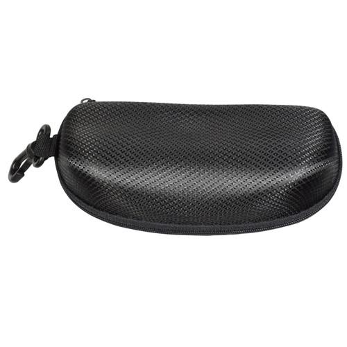 #EYC-9012 Sunglass Cases, Nylon, Zipper Closure, Clip, 6 1/2"W X 3"D X 2 1/4"H | APEX International