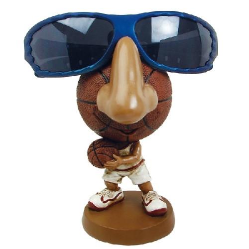 #DP3421  Eyewear Doll Display - Basketball, 2 3/4" W x 3 1/2"D x 4 1/2"H