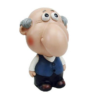 #DP5621  Eyewear Doll Display - Old Man, 2 3/4" W x 3 1/2"D x 4 1/2"H