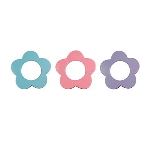 #DP-035A Wood Flower Eyewear Display With Mirror
