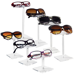 #AC-0107-S Acrylic Single Eyeglass Frame Stand.7pcs/set