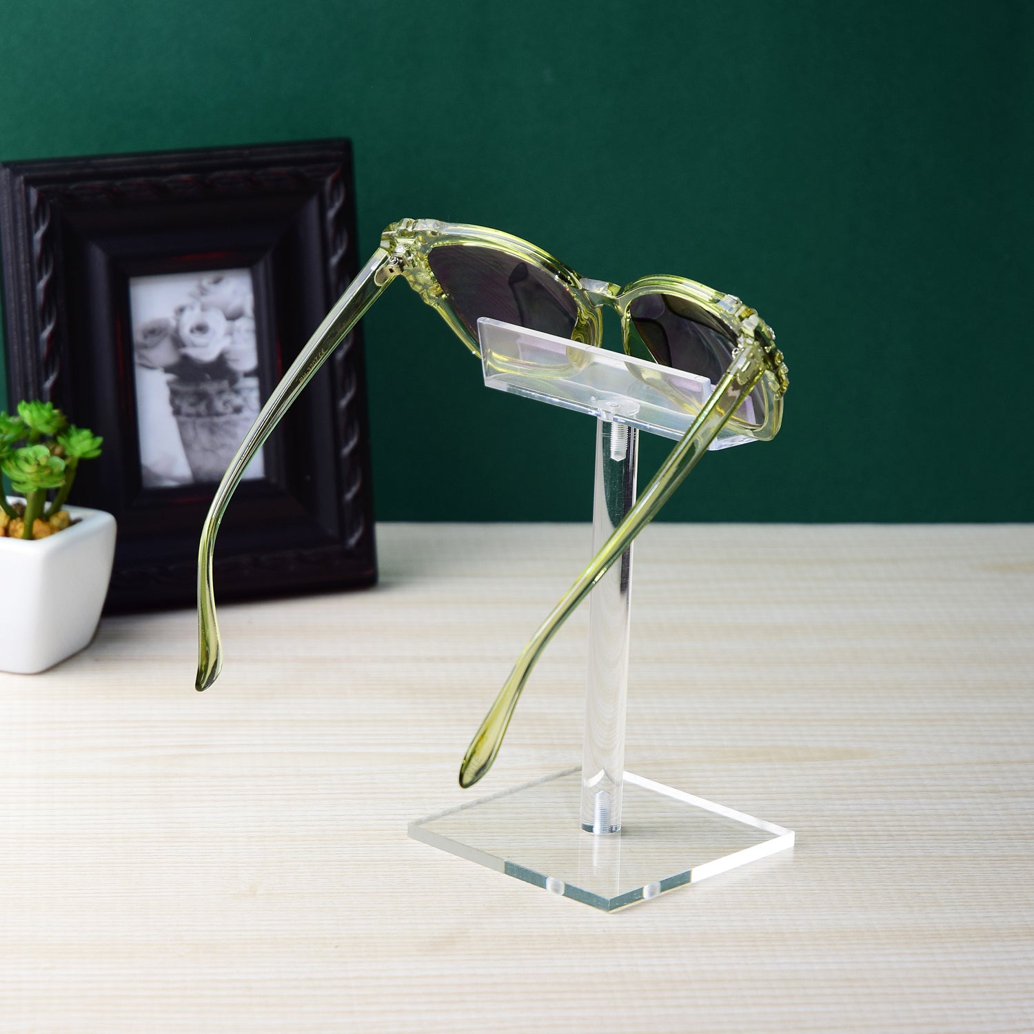 #AC-0107-S Acrylic Single Eyeglass Frame Stand.7pcs/set