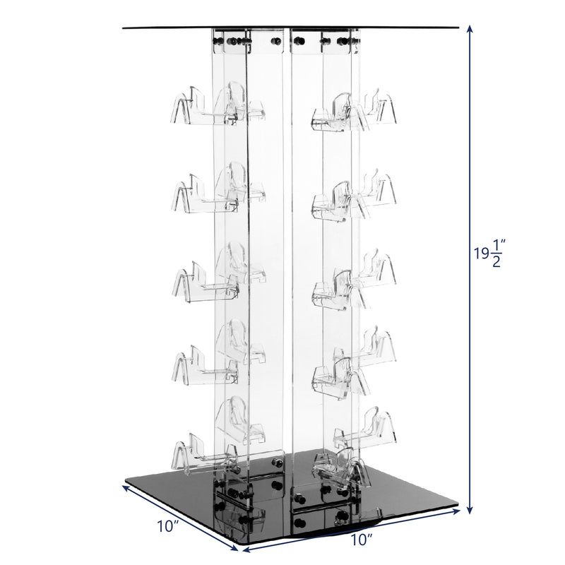 Rotating Eyewear Display | 20 Frames, 20 1/2"H | APEX International