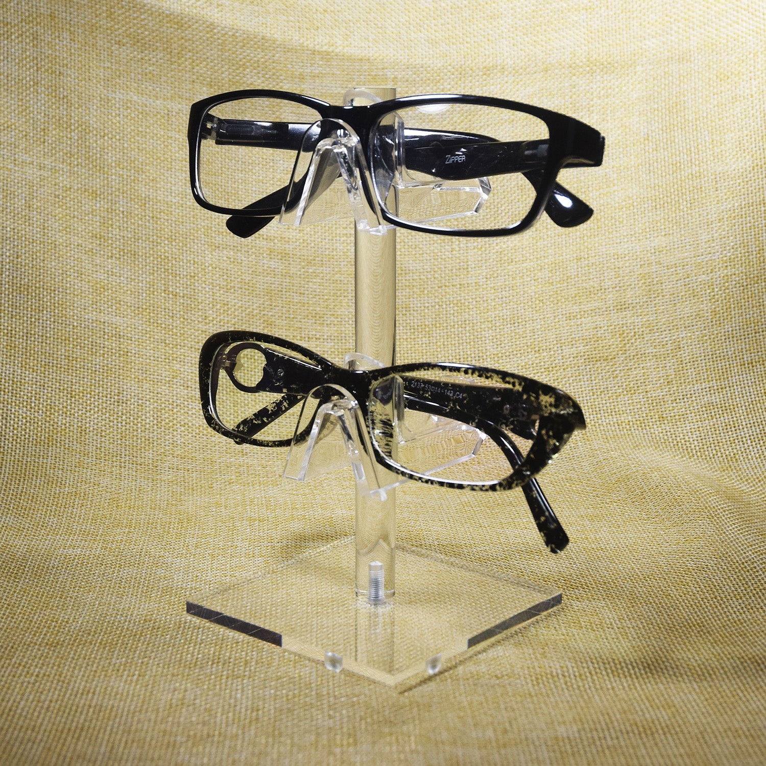 #AC-022x2 Acrylic Eyeglasses Frame Riser, 2pcs/set