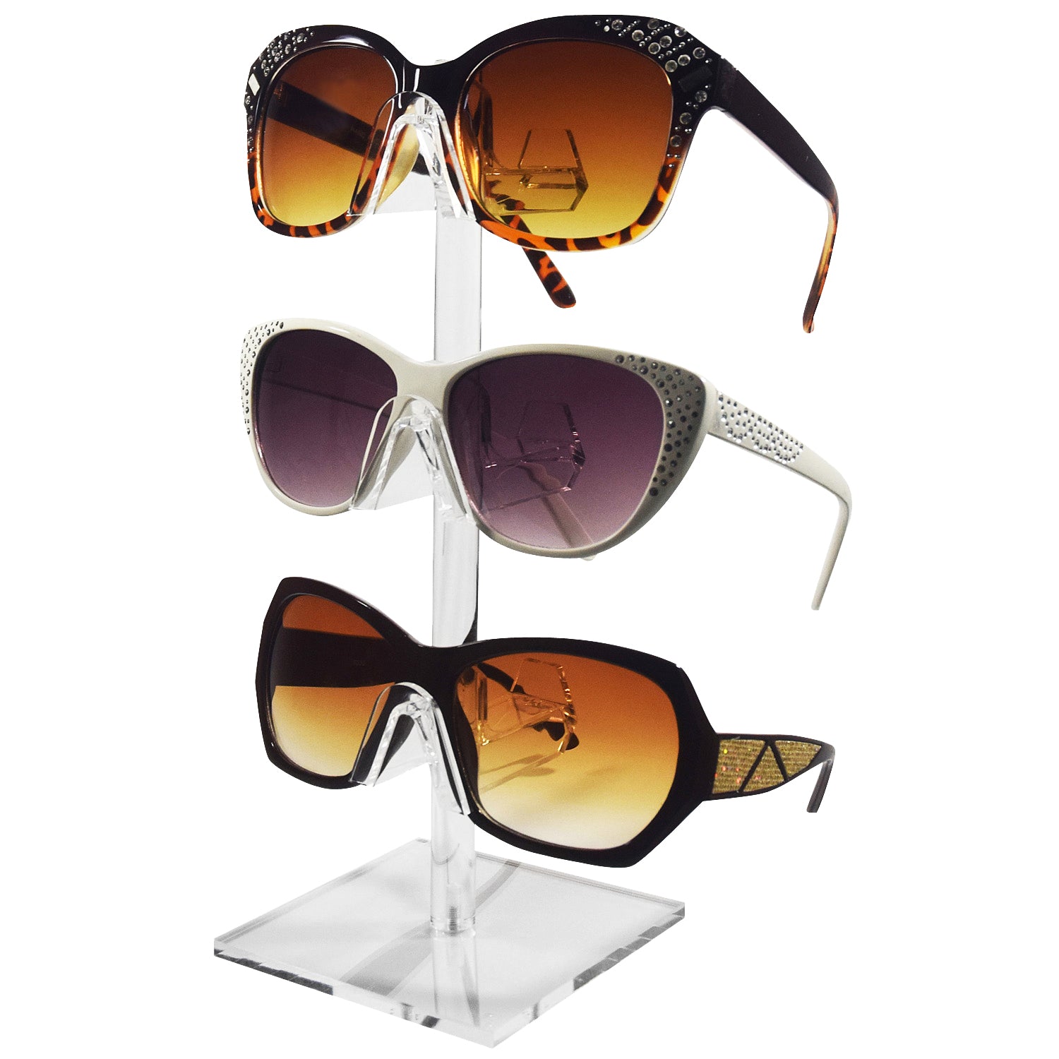 #AC-023x2 Acrylic Eyeglasses Frame Riser,2pcs/set