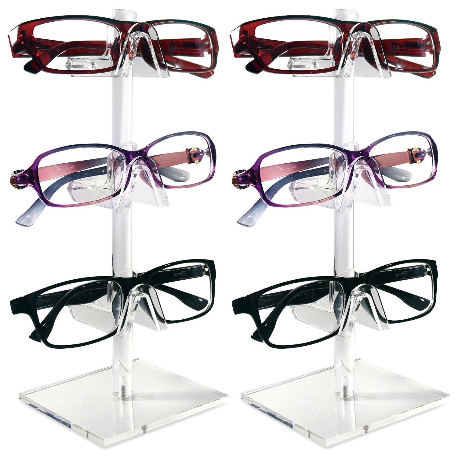 Photo Frame Riser #AC-023x2 Acrylic Eyeglasses Frame Riser,2pcs/set