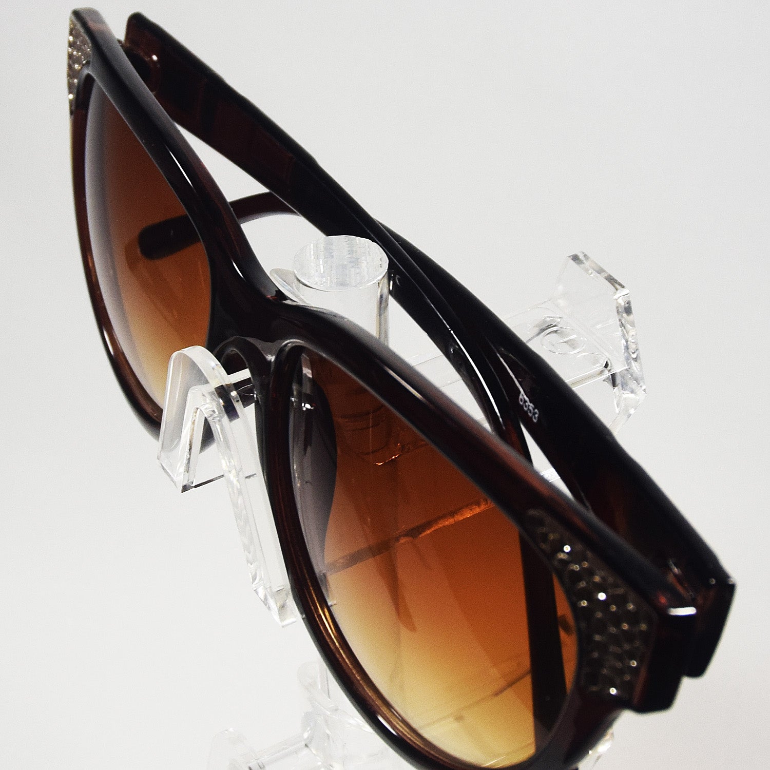#AC-025x2 Acrylic Eyeglasses Frame Riser 2pcs/set