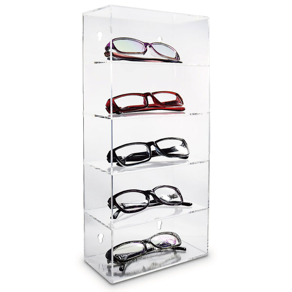 #DP319 Acrylic Five Shelves Eyewear Case Display | APEX International