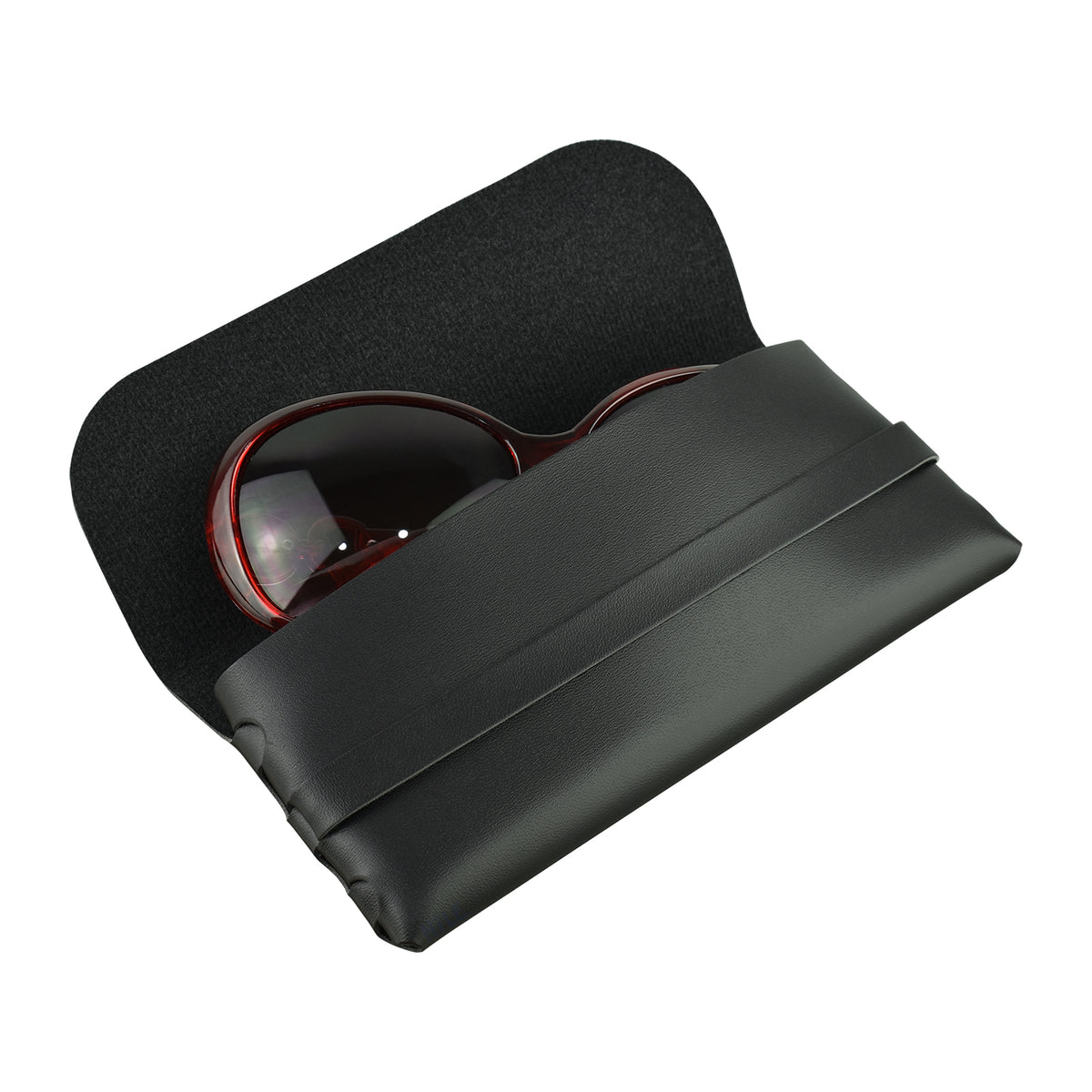 #EYC-1790BK  Black Portable Eyewear pouch