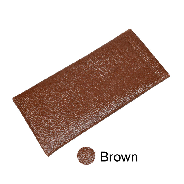 #EYC-354 Pop Open / Squeeze Design Leatherette Pouch  3 5/8"W X 7 1/4"H