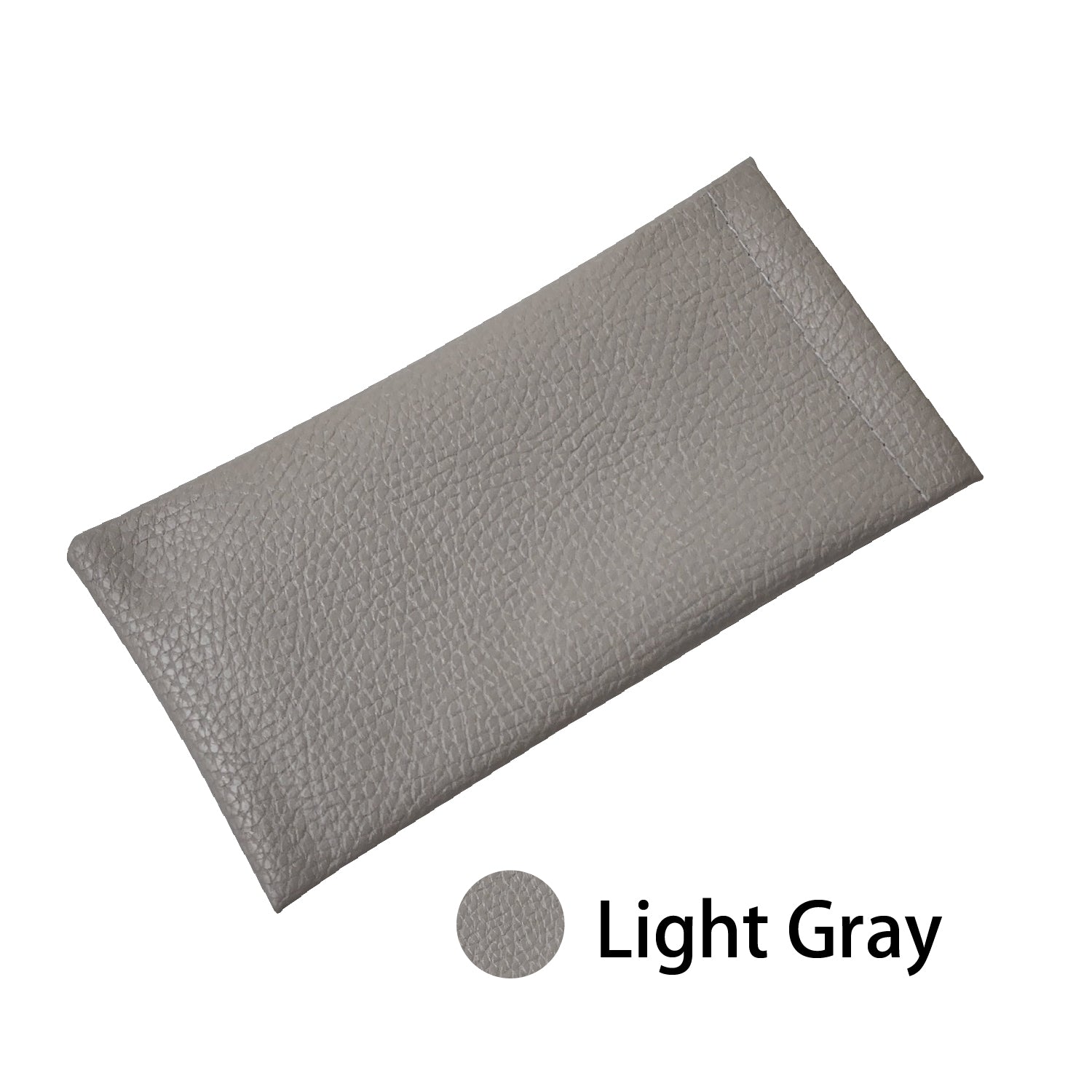#EYC-354 Pop Open / Squeeze Design Leatherette Pouch  3 5/8"W X 7 1/4"H
