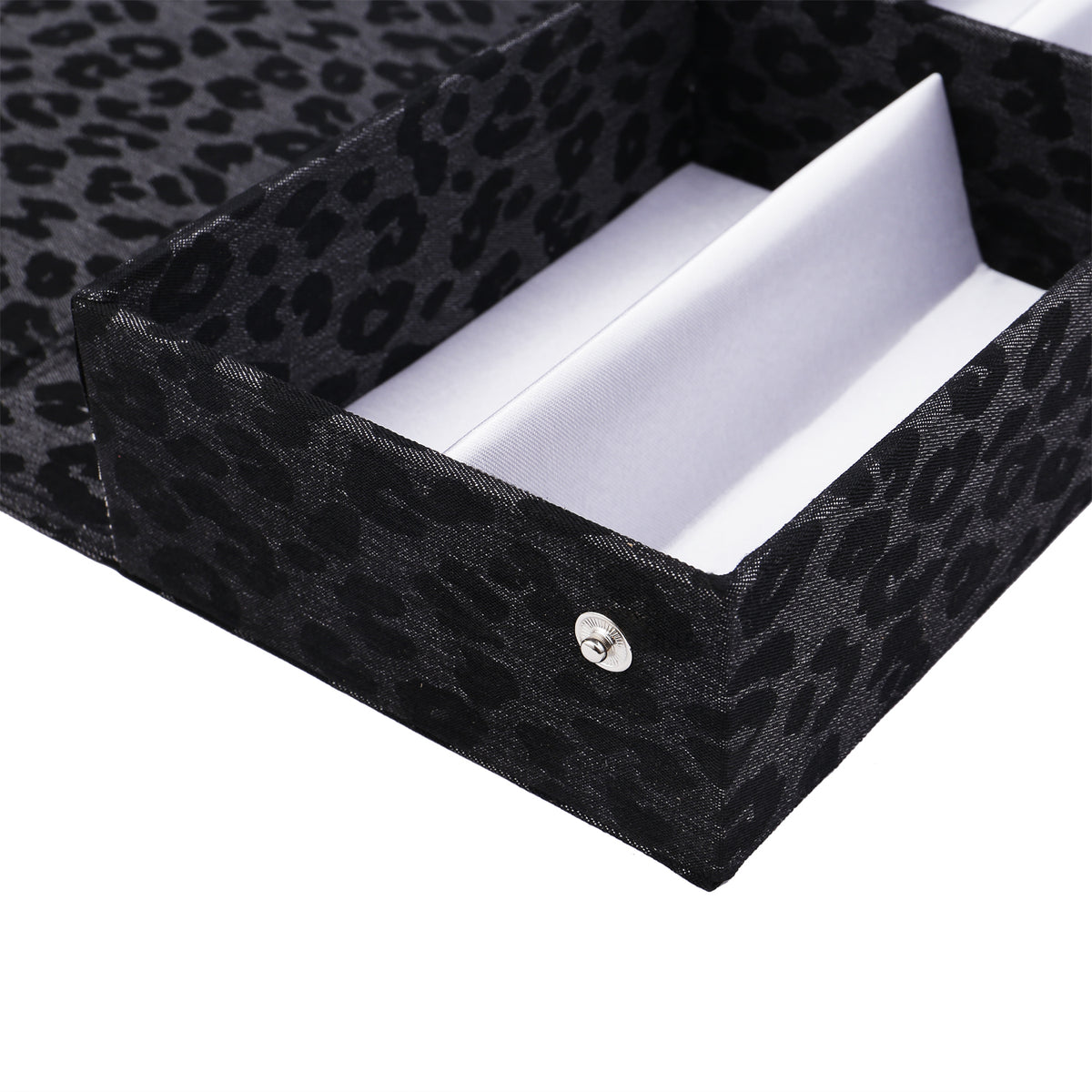 #GTR-22LP-G Leopard Print Eyewear Organizer Tray